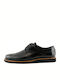 Northway Men's Leather Casual Shoes Black