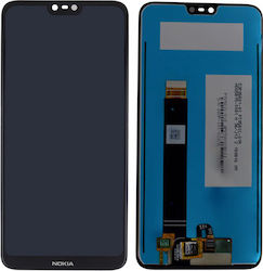 Οθόνη Grade A για Nokia 7.1 (Μαύρο)
