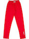 Kids Legging Long Red