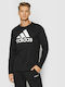 Adidas Essentials Ανδρική Μπλούζα Μακρυμάνικη Μαύρη