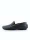 Nicon Footwear Co. 8 Leder Herren Mokassins in Blau Farbe