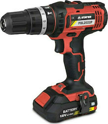 Stayer Brushless Κρουστικό Δραπανοκατσάβιδο 18V 2x2Ah