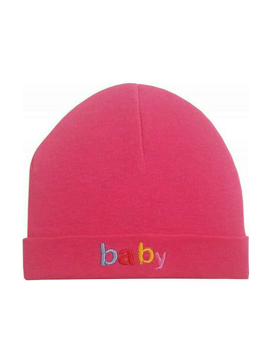 Beboulino Kids Beanie Knitted Pink