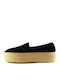 Dicas 8-32 Wildleder Damen Espadrilles in Schwarz Farbe