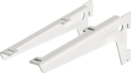 Element-System ES L230 Rack Arm with 2 Hooks White 23cm 2pcs