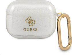 Guess Glitter Collection Husă din Silicon cu Câ...