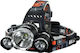 Cree Headlamp LED with Maximum Brightness 4000lm 2pcs Black