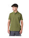 17-17126 Polo Bluza Tricou Cu Mânecă Scurtă Kaki