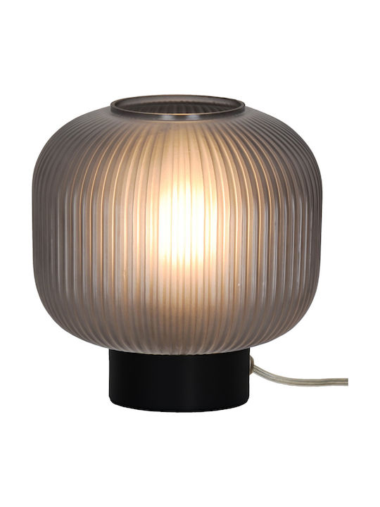 Viokef Astor Tabletop Decorative Lamp with Socket for Bulb E27 Black