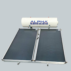 Alpha Therm Solar-Warmwasserbereiter 200Es Glas Doppelte Energie 4qm Auswahl