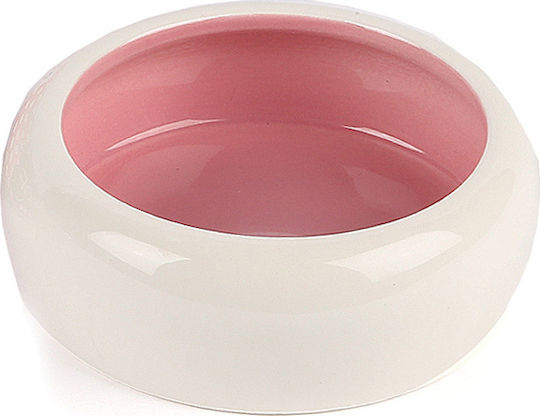 Happypet Anti Splash Keramik Schalen Futter & Wasser für Hund & Katze 200ml in Rosa Farbe