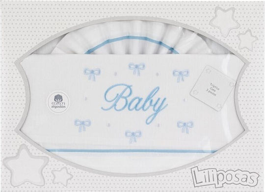 Interbaby Baby Bettlaken Mein Baby Rote 50x80cm