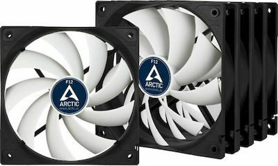 Arctic F12 120mm 3-Pin Case Fan 5-pack