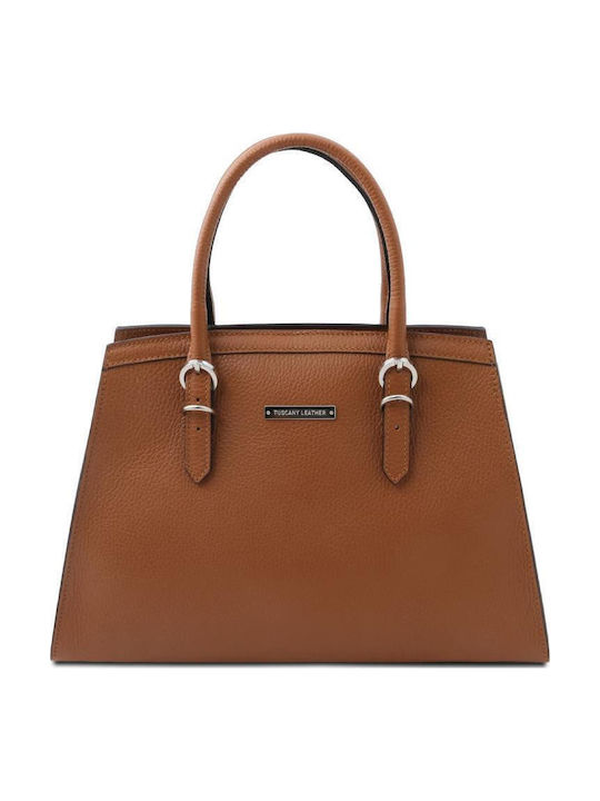 Tuscany Leather Δερμάτινη Γυναικεία Τσάντα Χειρ...