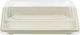 Tessera Disposable Food Sugar Cane Box 21.6x13.6x2cm 50pcs