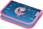 Herlitz Moon Lady Pencil Case Full with 1 Compartment Light Blue