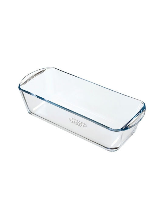 Pyrex Φόρμα Ζαχαροπλαστικής για Κέικ Ορθογώνια Γυάλινη 28x12εκ.