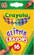 Crayola Glitter Σετ Κηρομπογιές 16τμχ