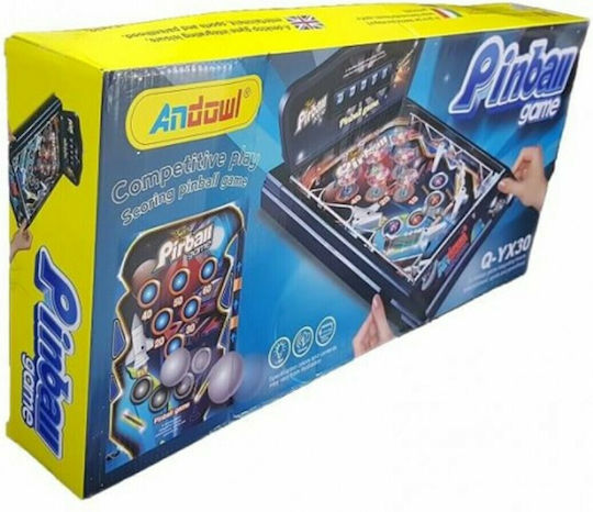 Andowl Tabletop Pinball Table Electronic Pinball for 5+ Years Old