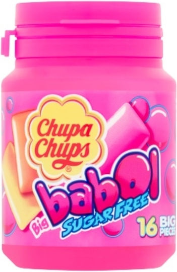 Chupa Chups 16 Τσίχλες Big Babol Χωρίς Προσθήκη Ζάχαρης 6τμχ