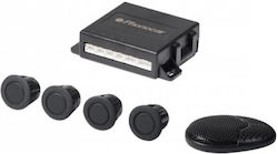 Phonocar Car Parking System with Buzzer and 4 Sensors in Black Colour 06.940