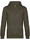 B&C King Men's Long Sleeve Promotional Sweatshirt Khaki