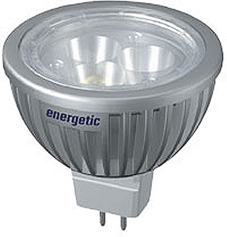 Energetic Λάμπα LED 4W για Ντουί GU5.3 Ψυχρό Λευκό 360lm