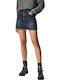 Rachel Denim High-waisted Mini Skirt Navy Blue