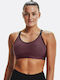 Infinity Mid Women's Sports Bra without Padding Purple
