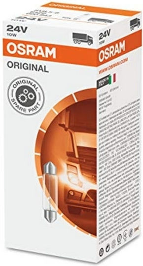 Osram Lampen Auto C10W 24V 10W 10Stück