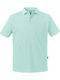 Russell Europe Ανδρικό Διαφημιστικό T-shirt Κοντομάνικο Aqua