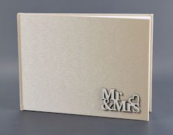 Nuova Vita Βιβλίο Ευχών Γάμου Χρυσό 27x20cm Nuova Vita Βιβλίο Ευχών Γάμου Χρυσό 27x20cm