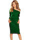 Numoco Midi Rochie Verde