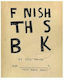 Finish This Book