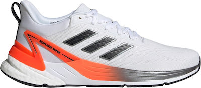 Adidas Response Super 2.0 Ανδρικά Αθλητικά Παπούτσια Running Λευκά