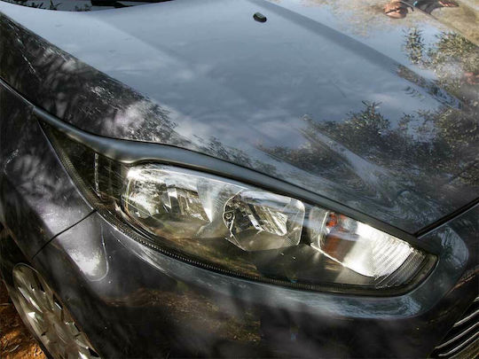 Motordrome Car Headlight Eyelashes for Ford Fiesta 2013-2017