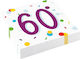 Χαρτοπετσέτες Party 60 Confetti Birthday 33x33c...