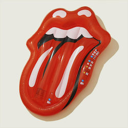 Sunnylife Rolling Stones Lips Inflatable Mattress Red 135cm