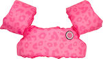 Swim Essentials Swimming Armbands Puddle Jumper Neon Leopard Pink