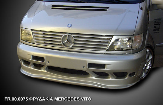 Motordrome Front Headlight Eyebrows for Mercedes-Benz Vito W638 1996-2000