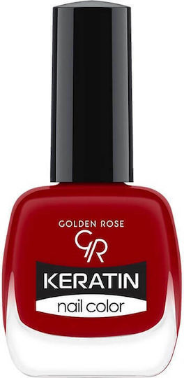 Golden Rose Keratin Gloss Nail Polish Brown 39 10.5ml