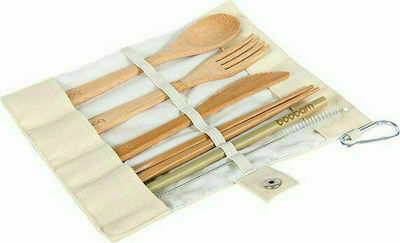 Boobam Boobamtensils Cutlery for Camping Beige Cutlery Set 52782927