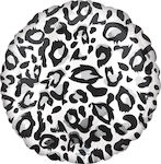 Balloon Foil Round Multicolour Snow Leopard Print Animalz 46cm