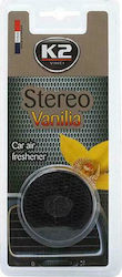 K2 Car Air Freshener Air Vent Stereo Vanilla