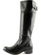 La Coquette Medium Heel Women's Boots with Zipper 2527 Black