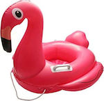 Kids Inflatable Ride On Flamingo with Handles Pink