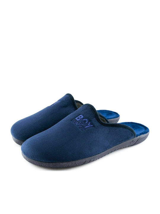 AC9102 Papuci de iarnă pentru bărbați Medies Albastru