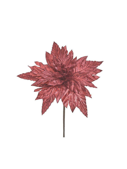 Inart Crăciun Decorativ Plastic Floare Lungime 30cm.