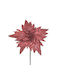 Inart Crăciun Decorativ Plastic Floare Lungime 30cm.