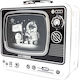 Suck Uk Retro TV Weiß 19.5 x 10 x 20.5cm